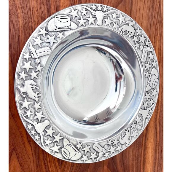 Wilton Armetale, Western Ranch Bowl Bronco Buster Bowl - Picture 7 of 10